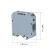 定制UKH50N派客大电流平方组合式接线端子电压端子接线板排UK-50N