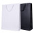 稳斯坦（Winstable）WST3008 包装袋 （5个）牛皮纸手提袋 白卡纸袋  黑卡横排40*30+10 