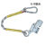 高空防坠器自锁器安全绳自锁卡钢丝绳自锁扣空调安装瞬间坠落保护 18-28毫米