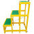 定制适用电力绝缘凳玻璃钢高低凳电力绝缘双层凳可移动电工登高凳 绝缘凳 两层80cm