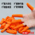 橡胶防滑手指套橙色颗粒耐磨加厚电子工作一次性乳胶防护护指 橙色颗粒防滑100克/S码-约110个
