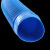 京云灿工业吸尘管蓝色PVC橡胶伸缩管波纹软管除尘通风管排水管直径90 mm