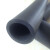 木可西橡塑NBR橡胶发泡光面海绵管 隔热保温套环保耐磨防撞手把空心泡棉 内径6厚度5黑色1米