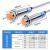 接近开关LJ12A3-4EX传感器探头三线npn常开感应开关m12交流直流型 直流二线常开DC6-36V 凸头(检测距离4mm)