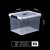 妙昂（miaoang）透明塑料储物箱被子收纳盒玩具整理箱41*30.5*24.5cm（991）