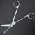 海斯迪克 不锈钢手术剪刀 实验室用多功能医疗剪 眼科弯尖10cm