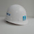定制适用中国帽 中建  工地人员白色钢八局一局 玻璃钢白色金属标安全帽 默