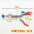 不锈钢烧瓶夹镀铬喷塑夹铁架台用夹实验室固定夹烧杯夹冷凝管夹子两爪夹二爪夹 单调节变向三爪夹