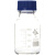 蜀牛蓝盖试剂瓶100-20000ml螺纹口玻璃丝口化学广口样品实验棕色 100ml棕色蓝盖普通料