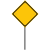 交通标志企业定制 1个 注意行人减速慢行铝板反光6