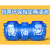 三级隔油池餐饮厨房地埋式PE塑料成品商用化油池油水分离桶罐 120人使用【0.5立方-蓝色】 升级特厚款