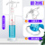 玻璃翻泡瓶 测定汞含量具三路活塞翻泡瓶冷原子测汞吸收还原瓶8/1 还原吸收管 60ml