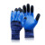 品之德 12双劳保手套浸胶耐磨防滑加强指工作工地防护涂胶手套