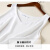 AHKA雪纺吊带背心女士夏季V领时尚休闲衫外穿宽松显瘦上衣打底衫 单件装白色 M80斤94斤