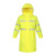 品之德 高亮反光雨衣长款全身防水防暴雨成人荧光黄双反光条XL