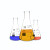 沸耐笙 SY-0050 耐高温具塞定碘直口广口三角烧瓶锥形瓶实验 500ml 1件
