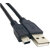 F310 F128 F220 F318移动硬盘数据线USB2.0 传输线 连接 褐色 1米