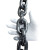 英耐特 G80级锰钢起重链条吊装索具国标铁链吊索具葫芦链条拖车链条吊链 13mm*1米（5吨拉力） 