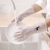 定制一次性丁腈手套食品级耐用型丁晴橡胶乳胶厨房清洁洗碗防水专 家务劳保2只/袋 M