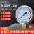 仪表不锈钢耐震压力表yn100油压液压表1.6mpa带油气压表 真空负压表-0.1-0 M20*1.5