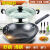 锅碗瓢盆厨房厨具套装十件套家用锅配电饭煲套装炒锅汤锅 电磁炉+炒锅+汤锅