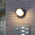 灯典（DENG DIAN）庭院门前灯外墙壁灯户外阳台灯LED现代简约别墅花园墙壁灯防水照明灯3081 10w 3000K IP54