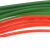 定制聚氨酯皮带PU圆带圆条传动带绿色粗面带红色光面带2mm-18mm可代接 绿色粗面7mm 其他
