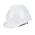 明盾 M-5安全帽 国标加厚ABS安全帽 工地施工电工监理V型劳保头盔 常规款 白色