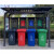 pocatwer  垃圾分类亭垃圾箱雨棚垃圾分类回收站垃圾房收集亭子 PO6915
