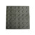 橙央 盲道砖橡胶 pvc安全盲道板 防滑导向地贴 30cm盲人指路砖 25*25CM灰色条状