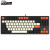 RK 987机械键盘87键有线游戏电竞办公台式电脑笔记本家用PBT键帽吃鸡网吧商务发光打字通用外设 黑色（白光）87键-有线版 黑轴