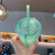 星巴克（Starbucks）限量版杯子474m薄荷绿玻璃吸管杯透明大容量ins风高颜值桌面杯 日本绿女神吸管杯 473ml