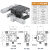 典南 XY轴二维位移平台LY40/60/80/90-L手动精密微调十字光学移动滑台  LY40-LM高度：30◆ 
