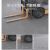 PVC塑胶地板革商用水泥地直接铺防水防滑工厂车间加厚耐磨地胶垫 浅灰色1.8mm巨厚超耐磨防水防滑 2x5m