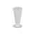 HKNA 实验室透明塑料杯子 耐高温带刻度量杯 塑料烧杯100ml 