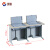 汉展 HZ-DNZ-02 翻转桌显示器隐藏式教室学生学习桌培训桌钢木结合办公桌 白枫色 1600*600*750mm 