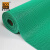 爱柯布洛 S型镂空防滑地垫 PVC塑料走廊过道疏水垫卫生间隔水垫1.8m宽1m长4.5mm厚绿色多拍不截断D型111131