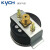 凯宇气动 KYCH Y-50/40/60ZU气动压力表轴向带边/轴向带卡子支架式 压力表玻璃面 Y-40ZT(带边）-022 0.6~1.2
