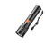 圣菲火LED手电筒强光充电变焦应急 P70输出电显多功能手电 橙色按钮(套装+电池+线)