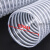 风管透明钢丝软管木工雕刻机工业吸尘管伸缩波纹管塑料排风管 内径50mm(10米)厚0.8mm