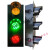 起重机行车LED滑触线指示灯三色警示灯380v220v三相电源信号灯HXC HXC-S/19(快速安装款)
