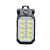 W599汽修工作灯带强磁铁吸附LED充电式手持COB应急手电筒 W874-1太阳能带磁铁 红蓝预警