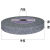 618平面磨床砂轮高硬度高韧性棕刚玉磨碳钢合金钢硬青铜未淬火钢 棕刚玉250*32*32 备注目数粒度现货