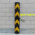 停车场橡胶护角80cm地下车库护墙角1.2米柱子反光防撞器1米保护条 直角800*100*6 需要螺丝联系客服