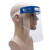 者也（ZYE）透明防护面屏 隔离面罩一次性防护面罩带海绵防油防雾防飞溅防唾沫面屏