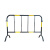 聚维德 铁马护栏塑料隔离栏公路护栏可移动铁马护栏红白 1200*2000 不包卸货