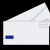 倾阑 航空信封 c5国际航空信封通用 上开口邮寄西式白色信封 5号+7号（各30个）