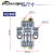 量增压式容积式油路分配器注塑机床分油器油排润滑分配阀 容积试4位