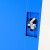 固豪仓储 重型工具柜纯蓝网三抽 铁皮柜车间工具收纳柜带挂板钢制储物柜