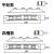 桑宋 门窗滑轮 不锈钢框 四铜轮 自调平 推拉移门窗地轮 耐用 88型16mm四槽轮(铜轮款)